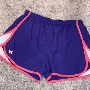 Purple Adidas Running Shorts
